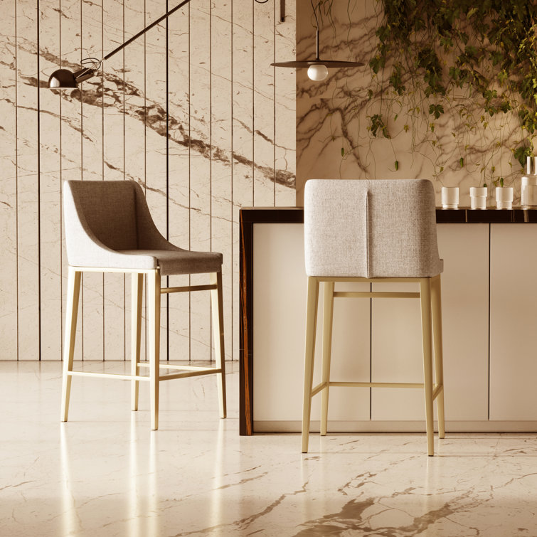 Modern brass bar online stools